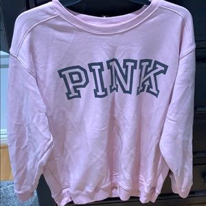 Pink “pink” crewneck